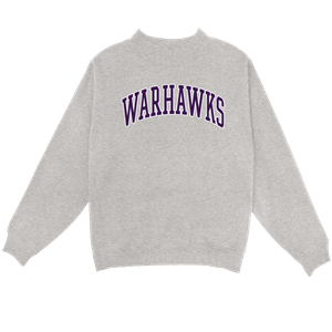 Blue 84 Women's Mock Neck Sweatshirt Warhawks - main view