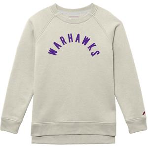 Image of League Crewneck Warhawks Arched in Felt Letters
