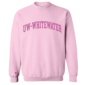 Valentine's Crewneck Pink on Pink CS