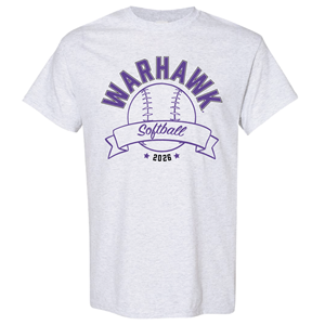 Softball Schedule Warhawk T-Shirt - main view