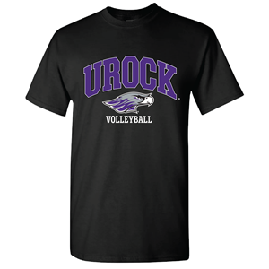 T-Shirt URock over Mascot Volleyball CS -  black