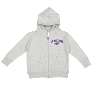 Image of Toddler Full Zip Sweatshirt UW-Whitewater over Mascot CS