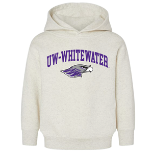 Image of Toddler Hooded Sweatshirt UW-Whitewater over Mascot CS