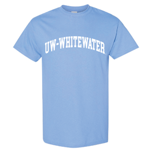 Image of Winter T-Shirt White on Blue CS