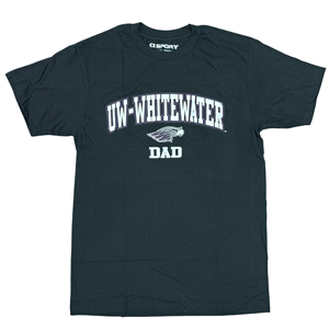 CI Sport T-Shirt UW-Whitewater over Mascot Dad - main view
