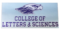 Angelus Pacific Decal with College of Letters & Sciences