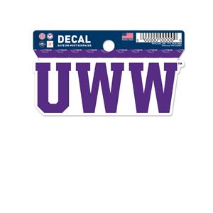 Image of Decal - Purple UWW