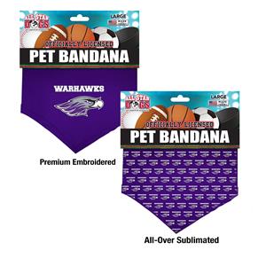 Pet - Bandana Warhawks over Mascot