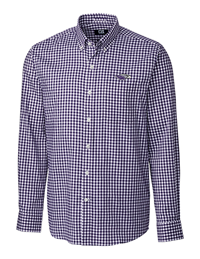 Cutter & Buck Button Up Plaid Dress Shirt
