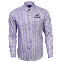 Antigua Button Up Dress Shirt with Embroidered Logo