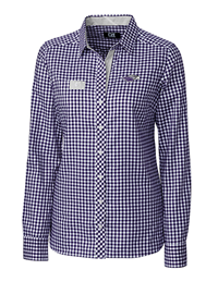 Cutter & Buck Long Sleeve Button Up with Raised Logo