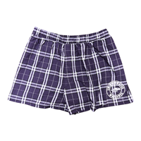 Boxercraft Flannel Boxers with White Circle Design