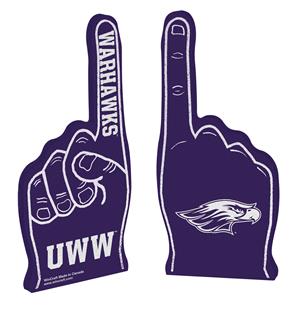 Image of Foam Finger 19" - UWW Warhawks and Mascot