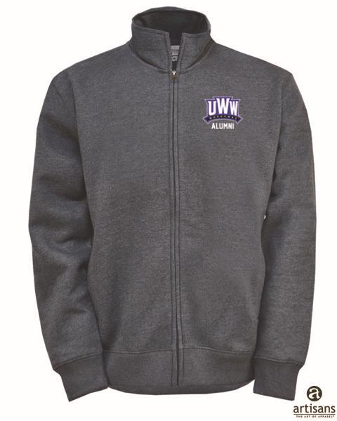 Image of Artisan Full Zip Embroidered UWW over Alumni (SKU 107817221) Image of Artisan Full Zip Embroidered UWW over Alumni (SKU 107817221)