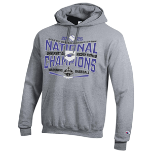 Champion Hooded Sweatshirt NCAA DIII Baseball National Champions (Pre-Order)