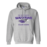 Color Guard Hooded Sweatshirt UWW Branded -  grey