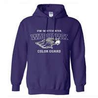 Color Guard Hooded Sweatshirt UWW Branded -  purple