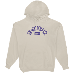 Blue 84 Hoodie Heavyweight Velvet UW-Whitewater Arched over Velvet 1868 -  cement
