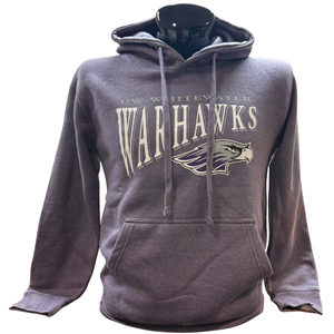 CI Sport Hoodie Grape UW-Whitewater over Warhawks getting Smaller over Mascot - main view