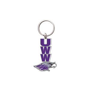 Keychain - UWW with Mascot