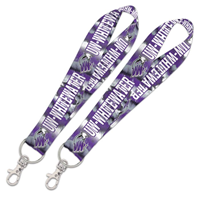 Image of Key Strap - 1 Strap with Reversible Black Whitewater Design -  1