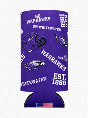Koozie - Slim Can Koozie Football Design - main view