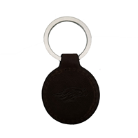 Image of Key Chain - Leather Fob with Imprinted Mascot -  1