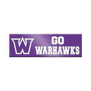 Magnet - New Logo Go Warhawks - main view