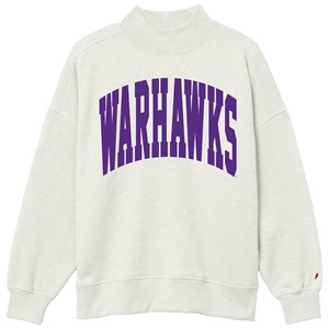 L2 Brands Mock Neck Oversized Crewneck with Warhawks - main view