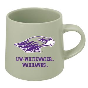 Image of Mug 15 oz - Mascot over UW-Whitewater Warhawks