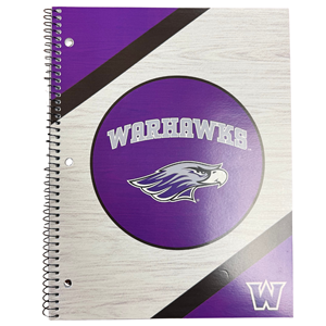 Notebook - Imprinted UW-Whitewater Notebook - main view