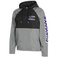 Champion Packable Jacket with Mascot over UW-Whitewater