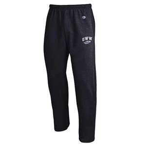 Image of Champion Sweatpants UWW over Mascot -  black