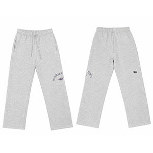 Hype and Vice Wide Leg Sweatpants with Warhawks Arched over Mascot - main view