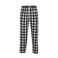 Boxercraft Buffalo Check PJ Pants with Mascot over UW-Whitewater