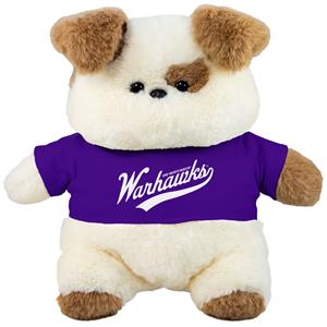 Image of Plush - Chubby Wubby Dog with UW-Whitewater Warhawks