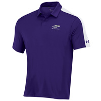 Polo Game Day Color Block with Embroidered Mascot over UW-Whitewater