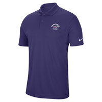 Nike Dri-Fit Polo with Embroidered UW-Whitewater over Mascot and Alumni