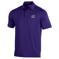 Underarmour Polo Loose Fit with Embroidered Mascot over UW-Whitewater Alumni