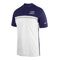 Nike Color Block Polo with Embroidered Mascot over UW-Whitewater