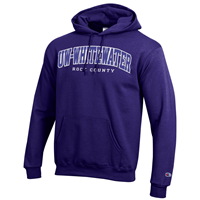 Champion Hooded Sweatshirt UW-Whitewater over Rock County