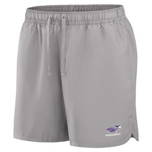 Image of Nike 6'' Shorts Flow Mascot over Warhawks -  grey