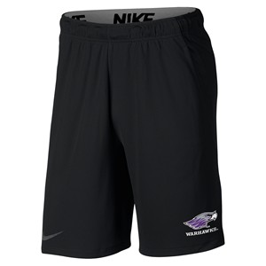 Nike Shorts with Mascot over Warhawks on Leg - main view