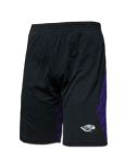 Under Armour Black & Purple Shorts with Mascot