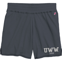 League Waffle Shorts with UWW Outline over 1868