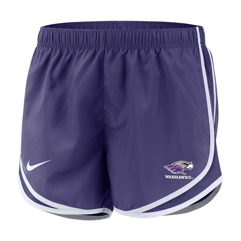 Nike Dri Fit Shorts with Mascot over Warhawks UW Whitewater Bookstore