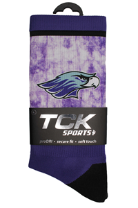 Image of Socks - Jardine Acid Wash Tie Dye Crew Socks -  1