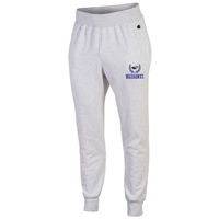 Champion Jogger Sweatpants with Mascot in Half Wreath over Warhawks