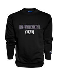 Blue 84 Uw-Whitewater Dad Crew Sweatshirt