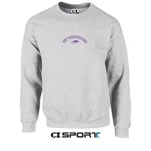 Image of CI Sport Crewneck Sweatshirt with Embroidered UW-Whitewater over Mascot